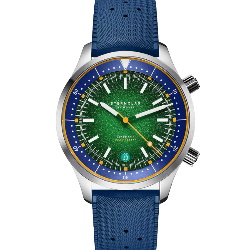 Sternglas Merion Automaat Duikershorloge Groen - 23743