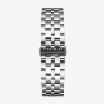 Sternglas-Horlogeband Link Bracelet 20mm Staal - 23749