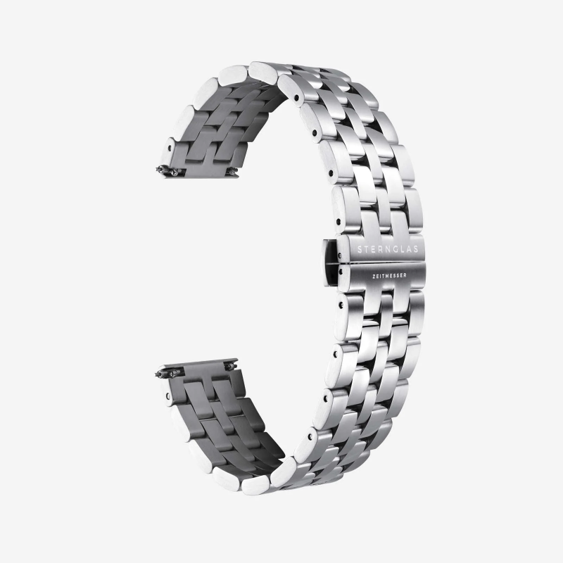 Sternglas-Horlogeband Link Bracelet 20mm Staal - 23749