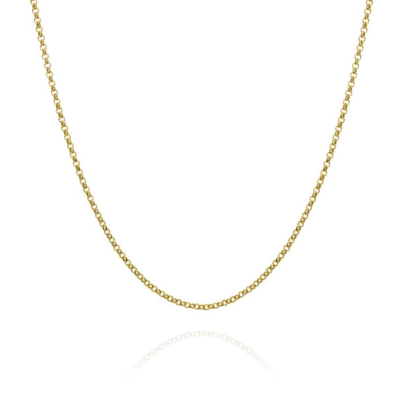 Jorge Revilla Collier, zilver verguld jasseron (lengte: 50cm.) - 23780
