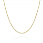 Jorge Revilla Collier, zilver verguld jasseron (lengte: 50cm.) - 23780