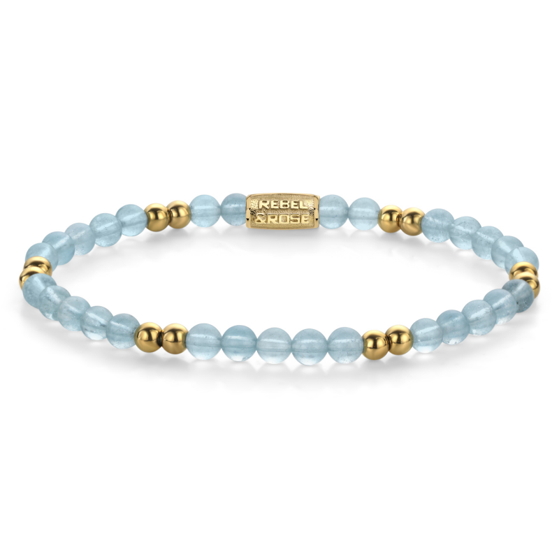 Rebel and Rose Armband Blue Sky 4mm (16,5cm) - 23841