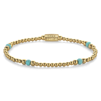 Rebel and Rose Armband Touch of Turquoise 4mm (16,5cm) - 23847 Rebel and Rose Armband Touch of Turquoise 4mm (16,5cm) - 23847