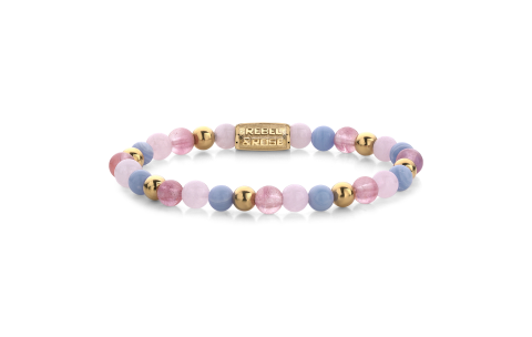 Rebel and Rose Armband Pink Summer Vibes 6mm (16,5cm) - 23859