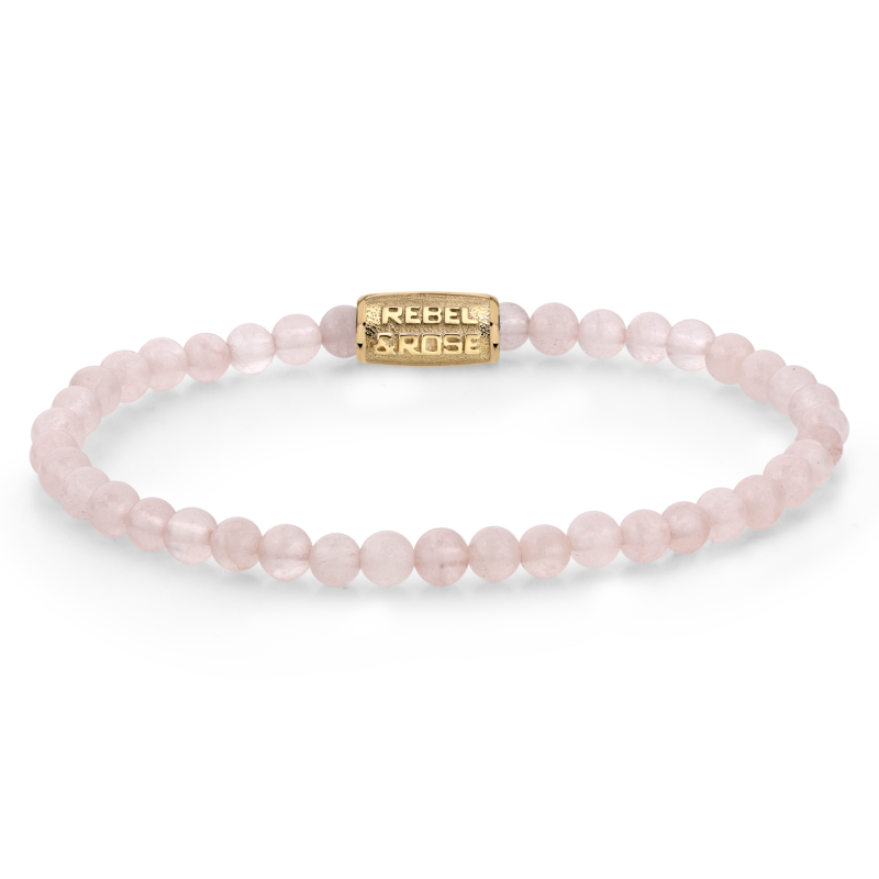 Rebel and Rose Armband Pink Rose Gold 4mm (16,5cm) - 23860