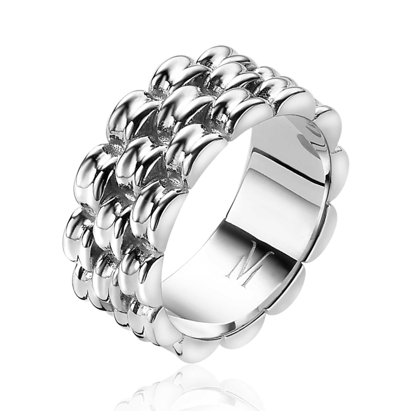 Zinzi Ring, Model MVR22 Mart Visser (8mm.breed) - 23867 Zinzi Ring, Model MVR22 Mart Visser (8mm.breed) - 23867