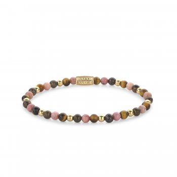 Rebel and Rose Armband Winter Glow - 18 ct yellow gold ionplated 4mm (16,5cm) - 23872 Rebel and Rose Armband Winter Glow - 18 ct yellow gold ionplated 4mm (16,5cm) - 23872
