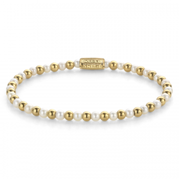 Rebel and Rose Armband Mix Pearl Gem 4mm (16,5cm) - 23879 Rebel and Rose Armband Mix Pearl Gem 4mm (16,5cm) - 23879
