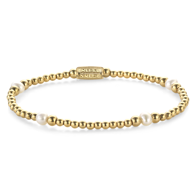 Rebel and Rose Armband Touch of Pearl Gem 4mm (16,5cm) - 23880