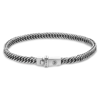 Rebel and Rose Armband Small Link 4mm (maat: Medium 17,5cm) - 23896 Rebel and Rose Armband Small Link 4mm (maat: Medium 17,5cm) - 23896