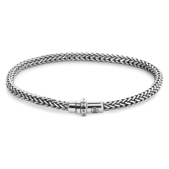 Rebel and Rose Armband Artemis 4mm (maat: Medium 17,5cm) - 23897 Rebel and Rose Armband Artemis 4mm (maat: Medium 17,5cm) - 23897