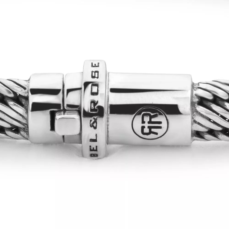 Rebel and Rose Armband "Demeter Six" 4mm (maat: Medium 17,5cm) - 23900 Rebel and Rose Armband "Demeter Six" 4mm (maat: Medium 17,5cm) - 23900