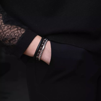 Rebel and Rose Armband Shiny Night (16,5cm) - 23915 Rebel and Rose Armband Shiny Night (16,5cm) - 23915