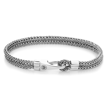 Rebel and Rose Armband Double Hooked (maat: Large 19cm) - 23968