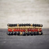 Rebel and Rose Armband Matt Black Madonna (maat S: 16,5cm) - 23971