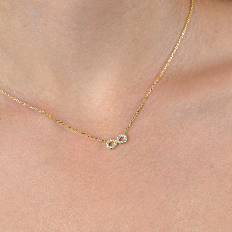 Zinzi Collier, model ZIC2597Y Infinity (lengte verstelbaar: 42-45cm.) - 23975