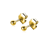 Zinzi Oorknoppen, model ZIO807G (3mm.) - 23980 Zinzi Oorknoppen, model ZIO807G (3mm.) - 23980