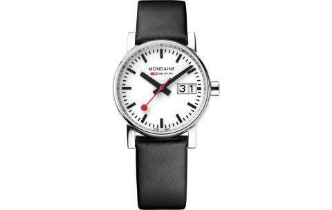 Mondaine Horloge Evo II MSE.30210.LB (30mm) - Big Date - 23988