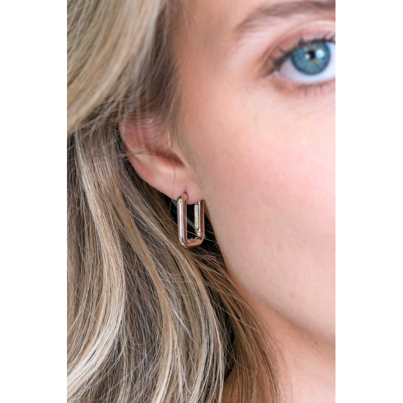 Zinzi Oorringen, model ZIO2222 (18x3mm.) - 24005 Zinzi Oorringen, model ZIO2222 (18x3mm.) - 24005