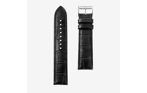 Sternglas Horlogeband Heritage 20mm Zwart - 24007