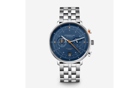 Sternglas Hamburg Chrono S01-HC06-ME13 Herenhorloge - 24060
