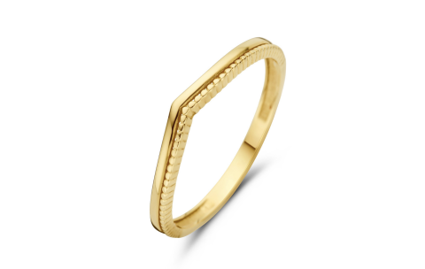 Jackie Ring,14krt.goud "Windsor ring" (maat 54) - 24152