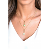 Zinzi Hanger, model-ZIH2308 draaibaar mintgroen en wit onyx (excl.collier) - 24200 Zinzi Hanger, model-ZIH2308 draaibaar mintgroen en wit onyx (excl.collier) - 24200