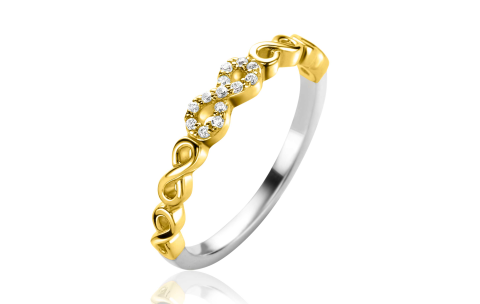 ZINZI Ring, model ZIR2591 Infinity (maat 56) - 24202