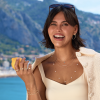 Jackie Collier, 14krt.goud met hanger Grimaldi BlueTopaz (lengte 38-40-42cm.) - 24236