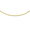 Collier, 14krt.goud cardanoschakel (lengte: 45cm.) - 24240 Collier, 14krt.goud cardanoschakel (lengte: 45cm.) - 24240
