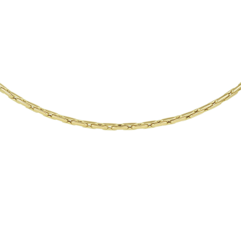 Collier, 14krt.goud cardanoschakel (lengte: 45cm.) - 24240