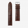 Sternglas-Horlogeband Heritage 20mm Bruin S03-HE05 - 24258