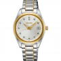 Seiko Classic Diamond Goudkleurig Dameshorloge - SUR582P1
