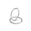 Boccia Oorringen, titanium model 05070-01 (39x3mm.) - 24305 Boccia Oorringen, titanium model 05070-01 (39x3mm.) - 24305