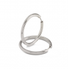 Boccia Oorringen, titanium model 05073-01 (23x3mm.) - 24307 Boccia Oorringen, titanium model 05073-01 (23x3mm.) - 24307