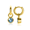 Zinzi Oorbedels, model ZICH-MRT birthstone december excl. oorringen (7mm.) - 24386 Zinzi Oorbedels, model ZICH-MRT birthstone december excl. oorringen (7mm.) - 24386