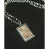 TAJ AMSTERDAM Zilveren Hanger Tue (27x22mm)staat symbool voor "vastberadenheid" - 24392