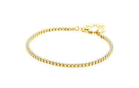Zinzi Armband, model ZIA2590Y (lengte verstelbaar: 17-20cm.) - 24393