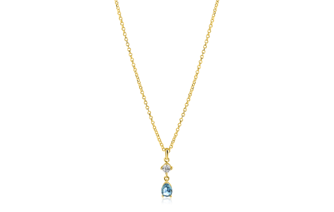 Zinzi Collier, model ZIC2744 incl. hanger (lengte 44-47cm.) - 24395