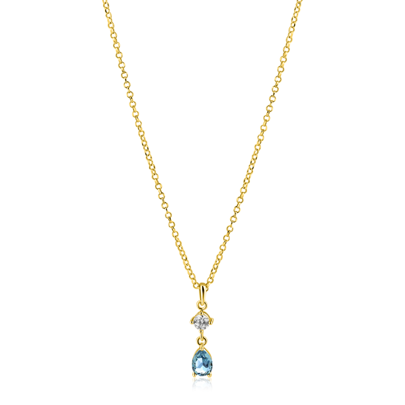 Zinzi Collier, model ZIC2744 incl. hanger (lengte 44-47cm.) - 24395 Zinzi Collier, model ZIC2744 incl. hanger (lengte 44-47cm.) - 24395