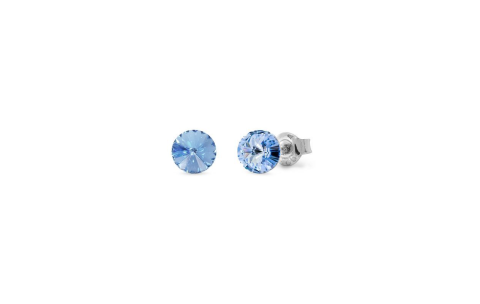 Spark Oorknoppen, model K1122SS29LS small candy studs 6mm. - 24417