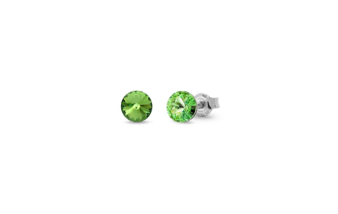 Spark Oorknoppen, model K1122SS29PE small candy studs 6mm. - 24418