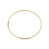 Bangle, 14krt.goud met dopsluiting ronde buis 2,4 mm (60 x 52 mm.) - 24420 Bangle, 14krt.goud met dopsluiting ronde buis 2,4 mm (60 x 52 mm.) - 24420