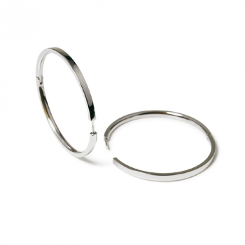 Boccia Oorringen, titanium model 0508-03 (40x2,5mm.) - 24357
