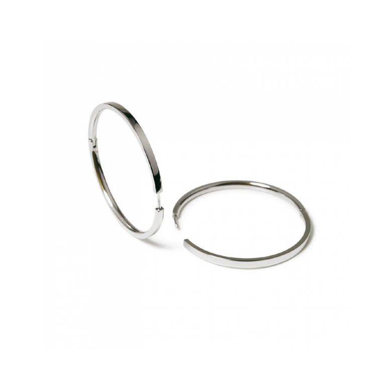 Boccia Oorringen, titanium model 0508-03 (40x2,5mm.) - 24357