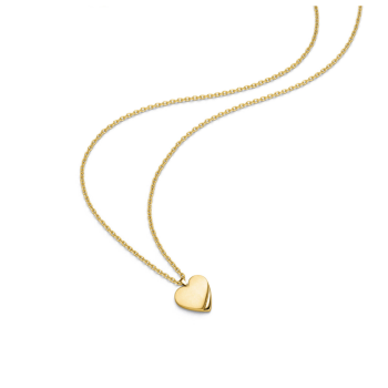 Boccia Collier, Titanium model 08083-02 incl. hart-hanger (lengte 41-46cm.) - 24463