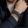 Rebel and Rose Armband Apollo Nine (maat: Medium 17,5cm) - 24475 Rebel and Rose Armband Apollo Nine (maat: Medium 17,5cm) - 24475