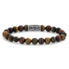 Rebel and Rose Armband Who's afraid of the Tiger Vintage (maat M: 17,5cm) - 24478 Rebel and Rose Armband Who's afraid of the Tiger Vintage (maat M: 17,5cm) - 24478