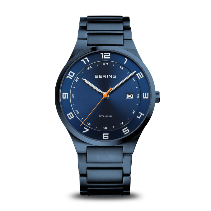 Bering Herenhorloge Quartz, 15139-797 (40mm) Titanium - 24502 Bering Herenhorloge Quartz, 15139-797 (40mm) Titanium - 24502