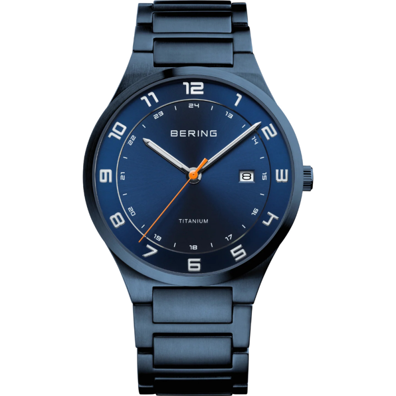 Bering Herenhorloge 15139-797 Titanium - 24502